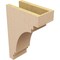 Ekena Millwork 5"W x 10"D x 15"H Classic Pescadero Rough Cedar Woodgrain TimberThane Corbel, Primed Tan CORUR05X10X15PECRCPR - alternate 2